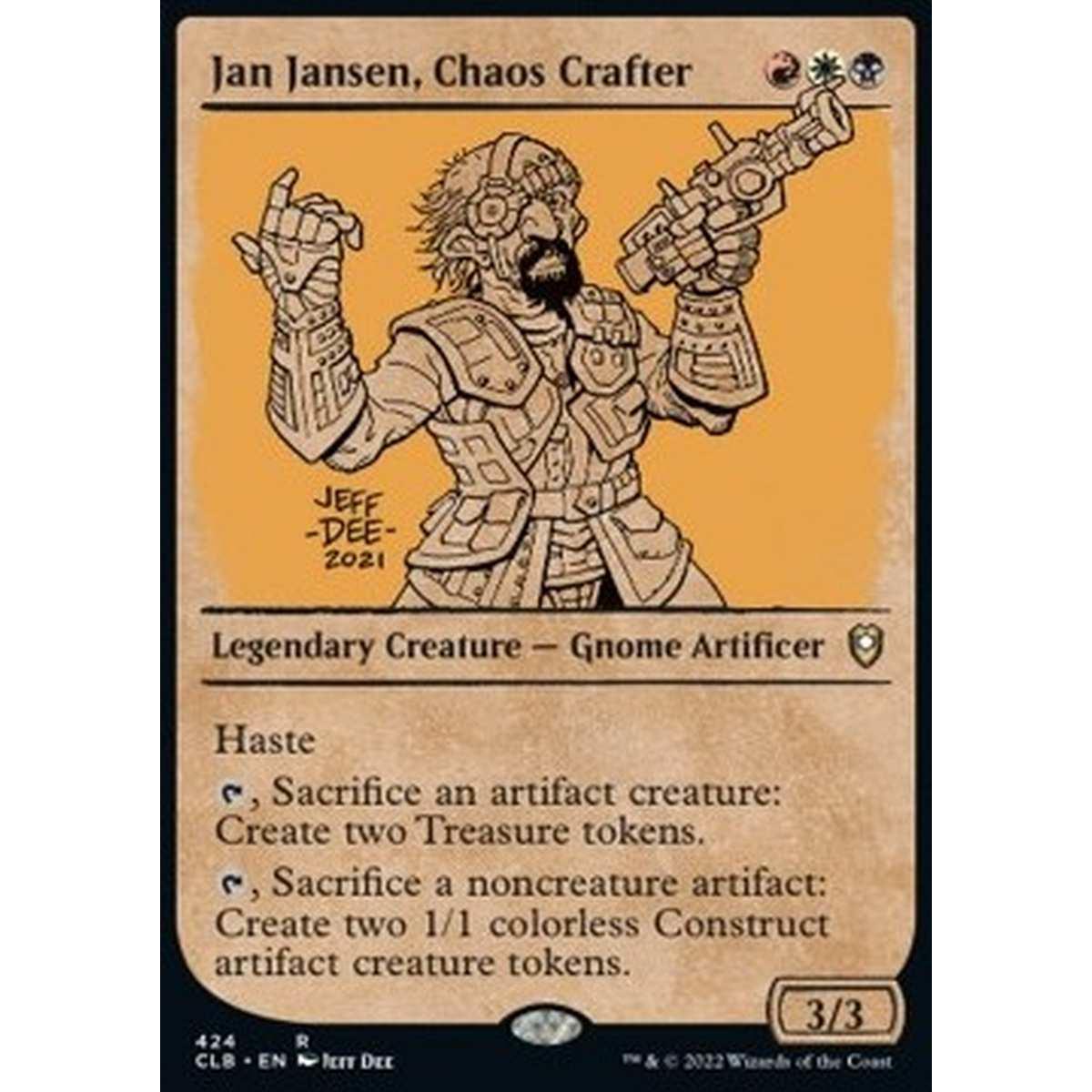 Jan Jansen, Chaos Crafter (V.2) - Jan Jansen, Chaos Crafter (V.2) - [XCLB] [NM] [Foil]