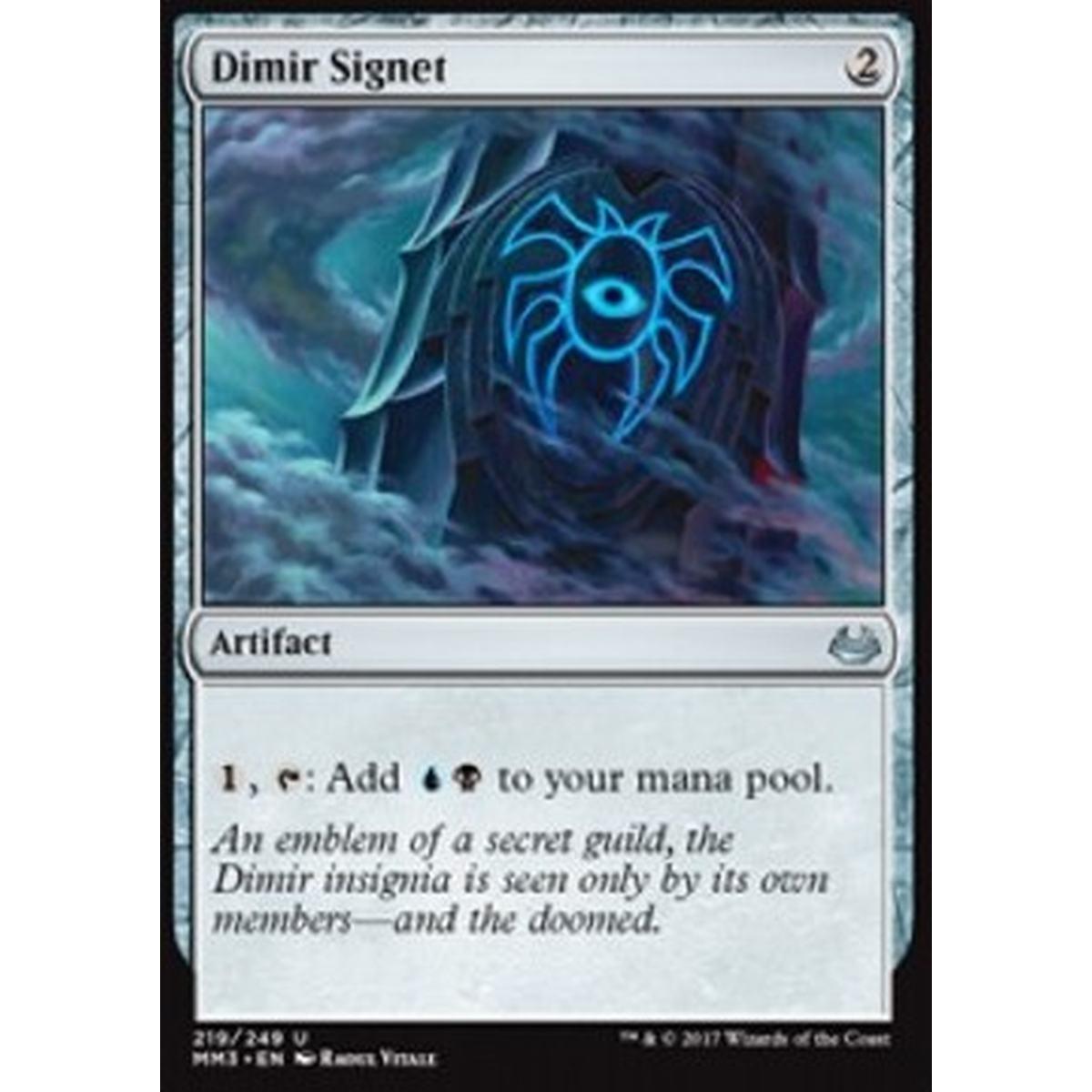 Dimir Signet - Dimir Signet - [MM3] [EX]