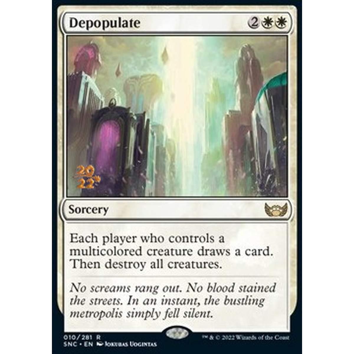 Depopulate (V.1) - Spopolare (V.1) - [PSNC] [NM] [Foil]