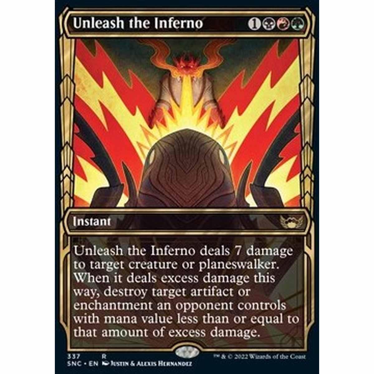 Unleash the Inferno (V.1) - Scatenare l'Inferno (V.1) - [XSNC] [NM] [Foil]