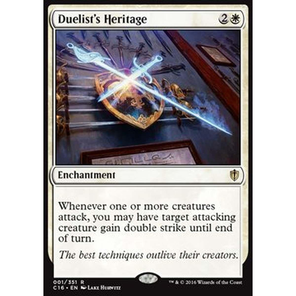 Duelist's Heritage - Duelist's Heritage - [C16] [NM]