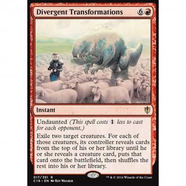 Divergent Transformations - Divergent Transformations - [C16] [NM]