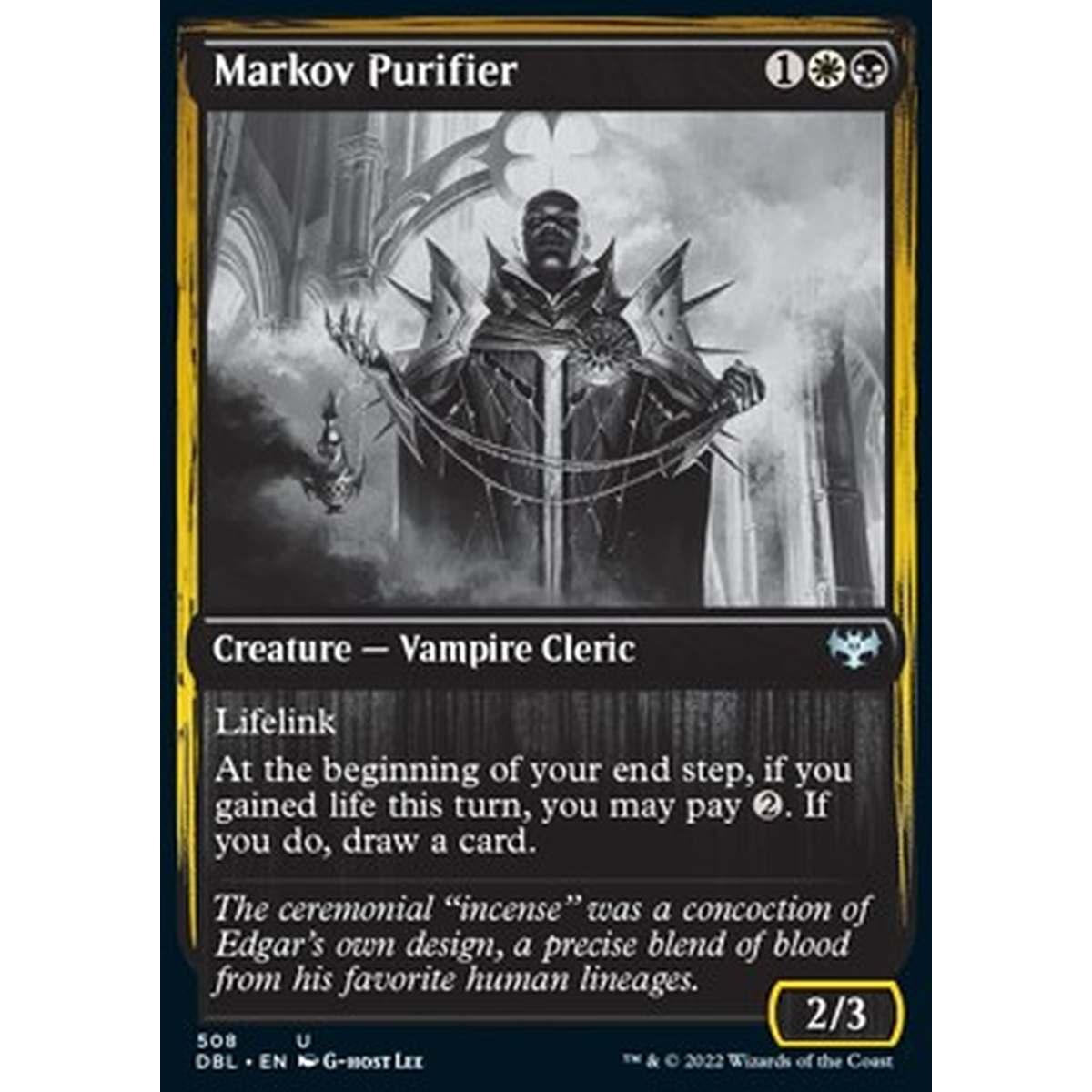 Markov Purifier - Markov Purifier - [DBL] [NM] [Foil]
