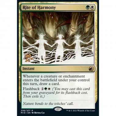 Rite of Harmony (V.1) - Rito dell'Armonia (V.1) - [PMID] [NM] [Foil]