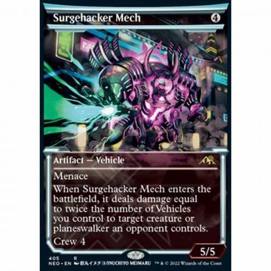 Surgehacker Mech (V.1) - Mecha Hacker dei Flussi (V.1) - [XNEO] [NM] [Foil]