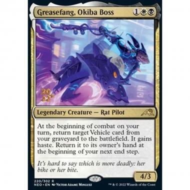 Greasefang, Okiba Boss (V.1) - Turbozanna, Boss degli Okiba (V.1) - [PNEO] [NM] [Foil]