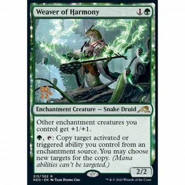 Weaver of Harmony (V.1) - Tessitrice dell'Armonia (V.1) - [PNEO] [NM] [Foil]