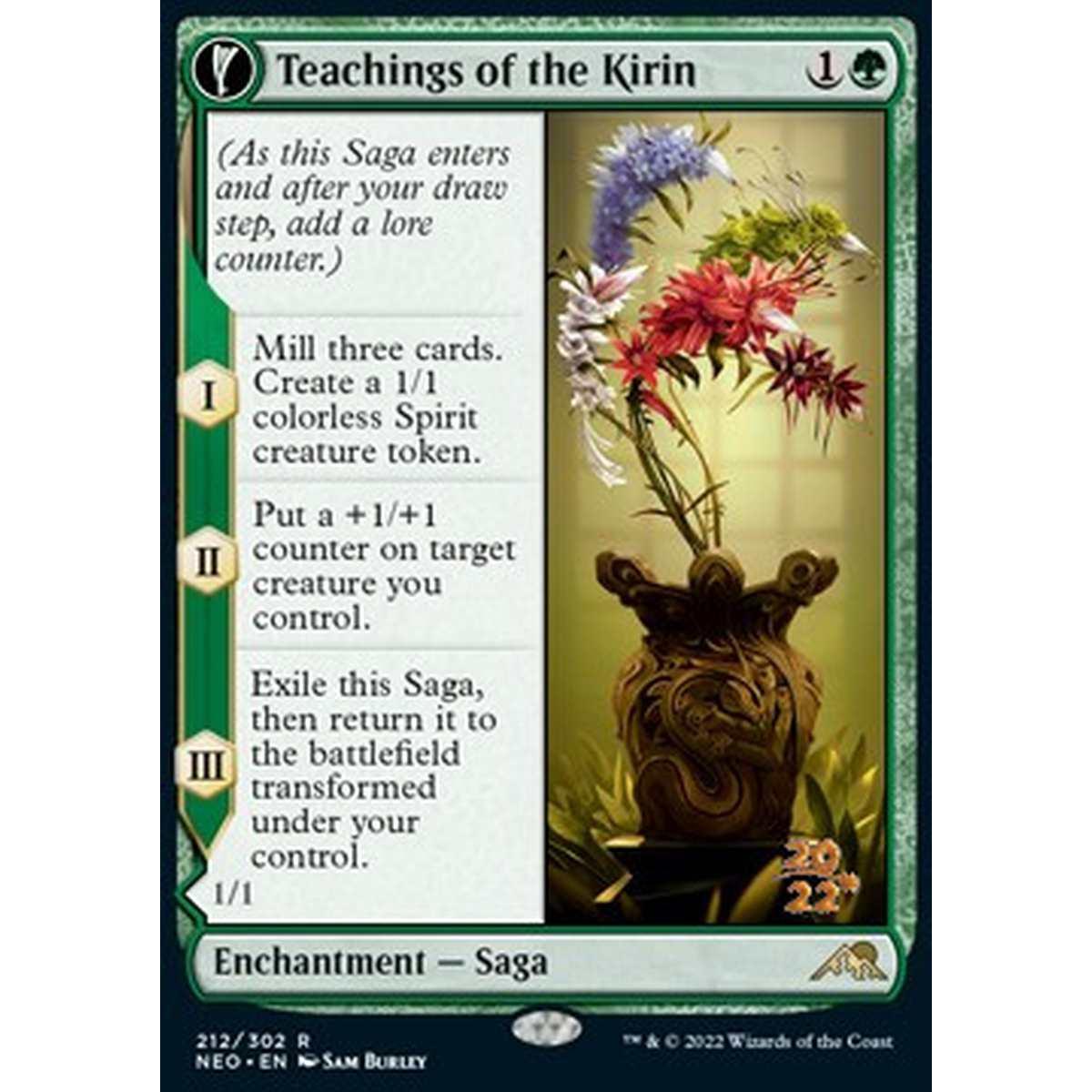 Teachings of the Kirin // Kirin-Touched Orochi - Insegnamenti dei Kirin // Orochi Toccato dai Kirin - [PNEO] [NM] [Foil]