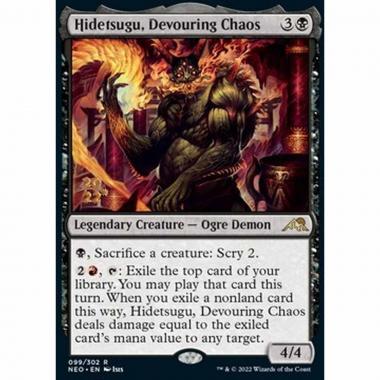 Hidetsugu, Devouring Chaos (V.1) - Hidetsugu, Caos Divoratore (V.1) - [PNEO] [NM] [Foil]