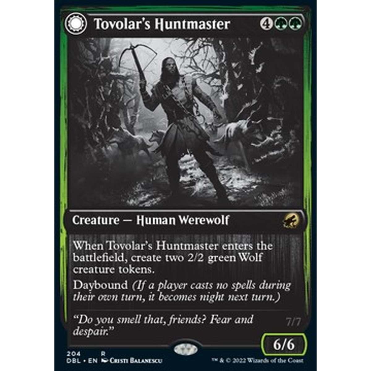 Tovolar's Huntmaster // Tovolar's Packleader - Tovolar's Huntmaster // Tovolar's Packleader - [DBL] [NM]
