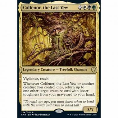Colfenor, the Last Yew - Colfenor, the Last Yew - [CMR] [EX] [Foil]