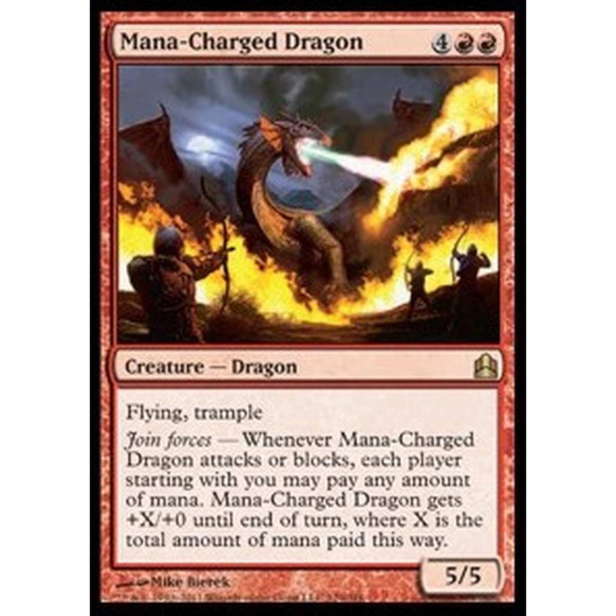Mana-Charged Dragon - Mana-Charged Dragon - [CMD] [NM]