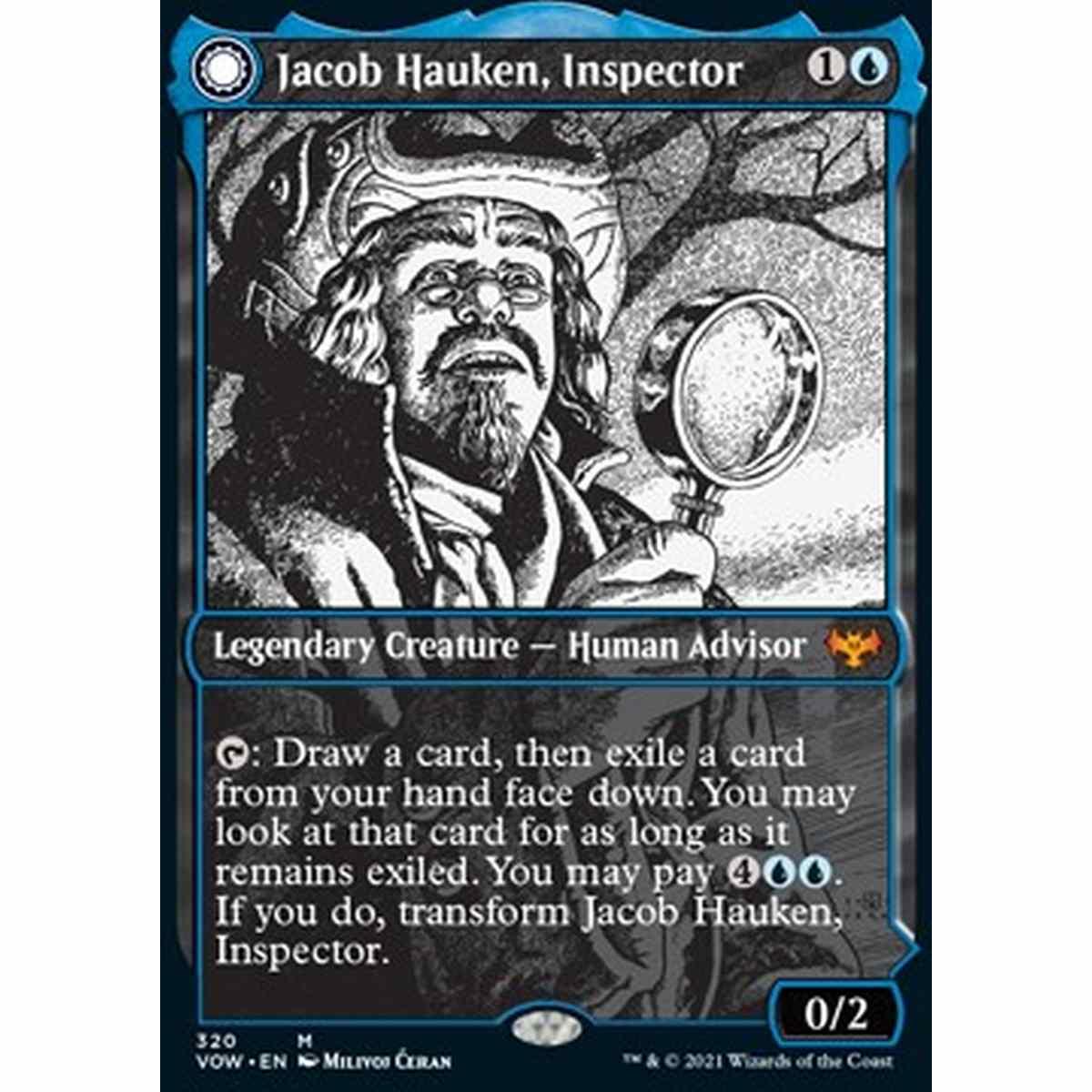 Jacob Hauken, Inspector // Hauken's Insight (V.1) - Jacob Hauken, Ispettore // Intuizione di Hauken (V.1) - [XVOW] [NM]