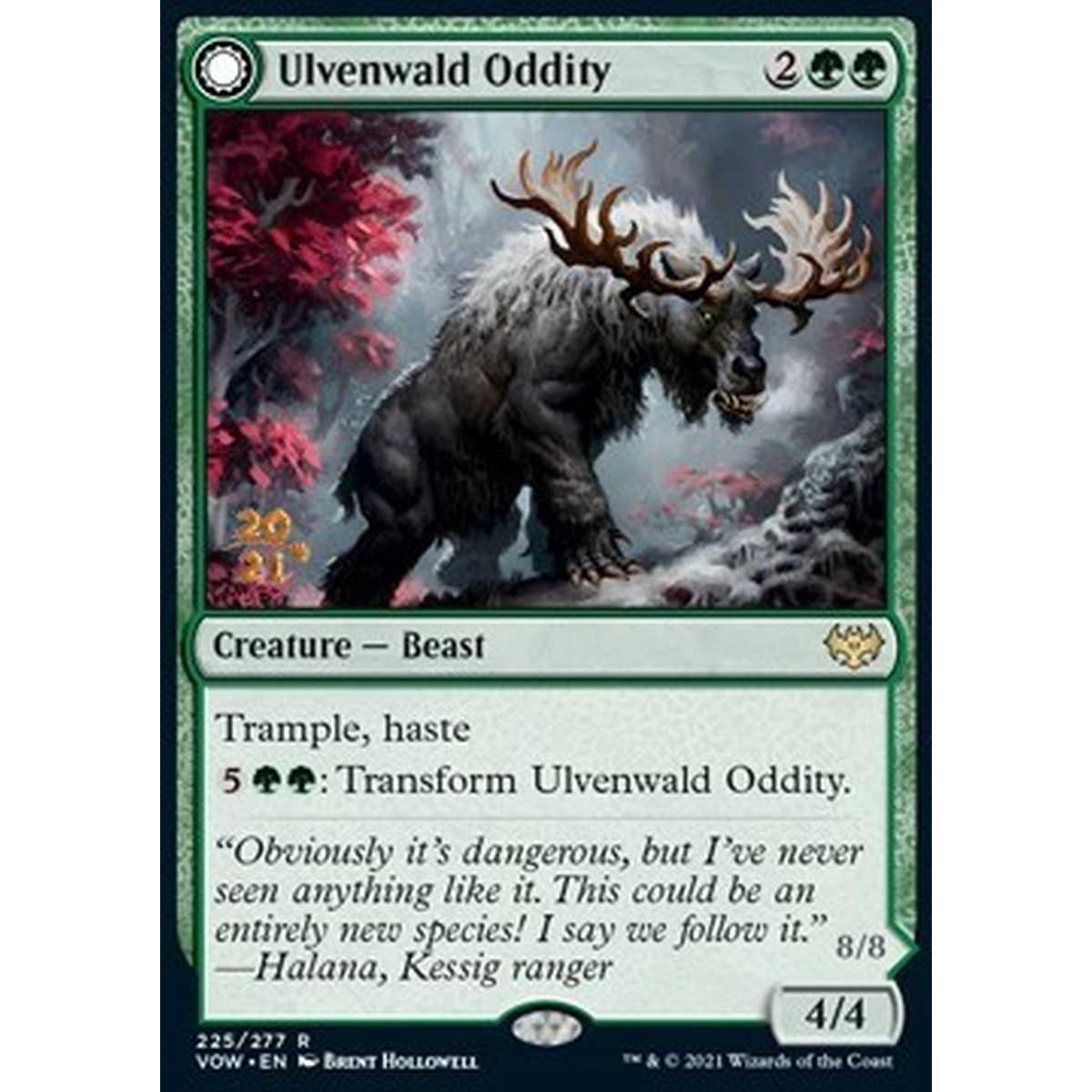 Ulvenwald Oddity // Ulvenwald Behemoth (V.1) - Bizzarria di Ulvenwald // Behemoth di Ulvenwald (V.1) - [PVOW] [NM] [Foil]