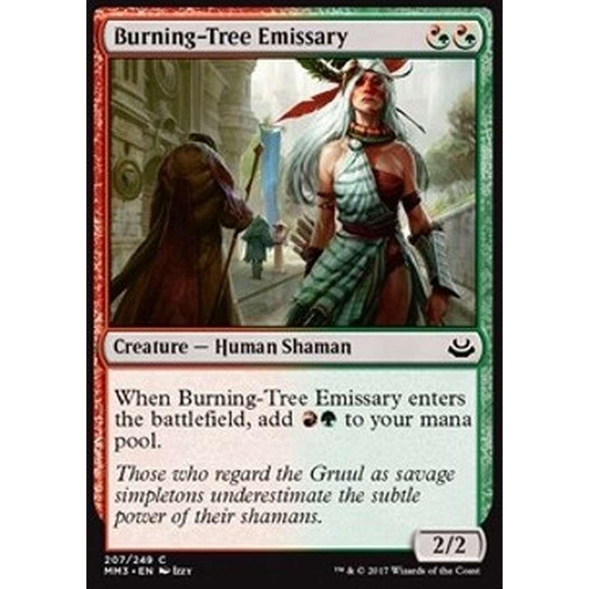 Burning-Tree Emissary - Burning-Tree Emissary - [MM3] [EX] [Foil]