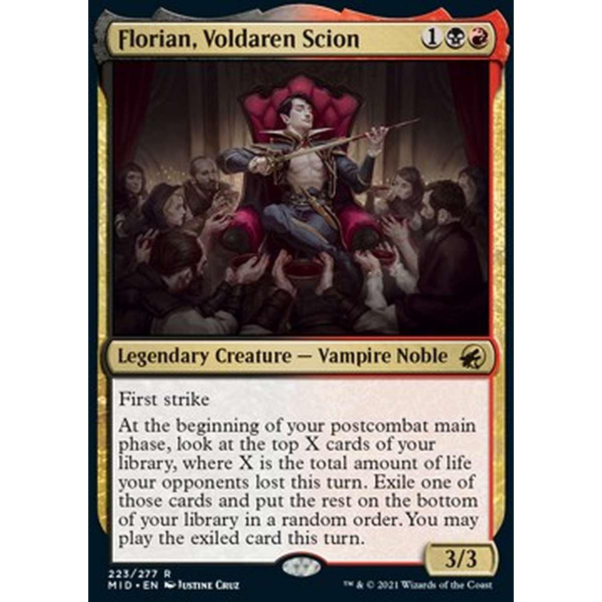 Florian, Voldaren Scion - Florian, Discendente dei Voldaren - [MID] [NM] [Foil]