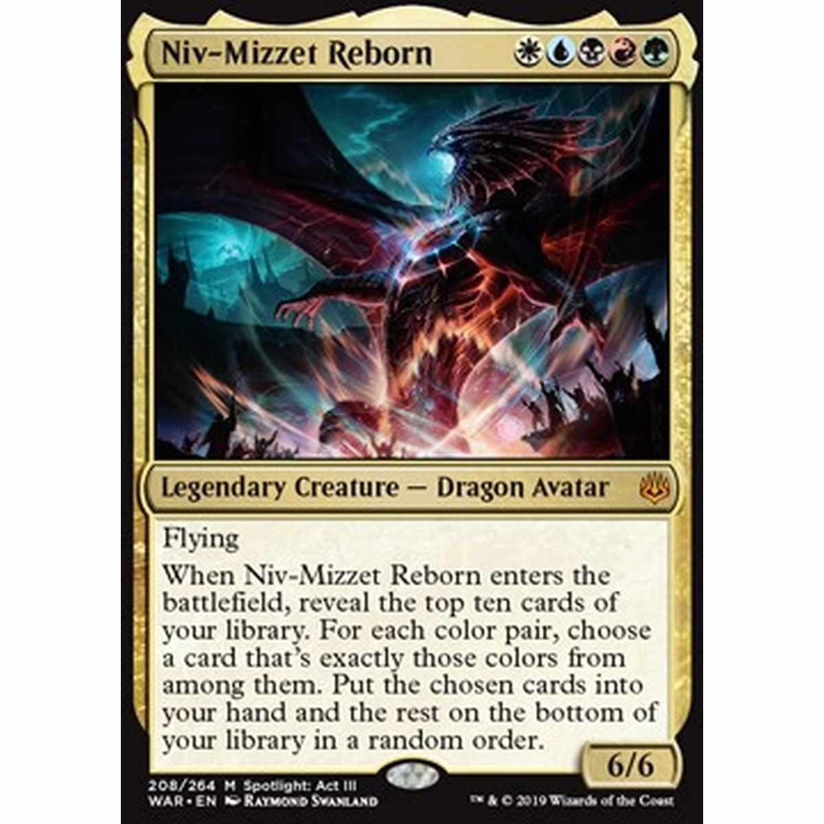 Niv-Mizzet Reborn - Niv-Mizzet Reborn - [WAR] [NM]