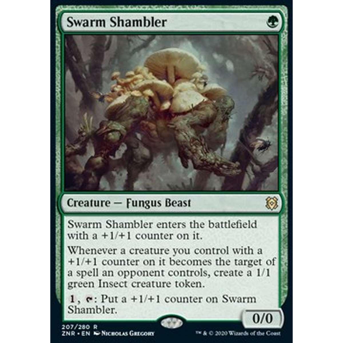 Swarm Shambler - Swarm Shambler - [ZNR] [NM] [Foil]