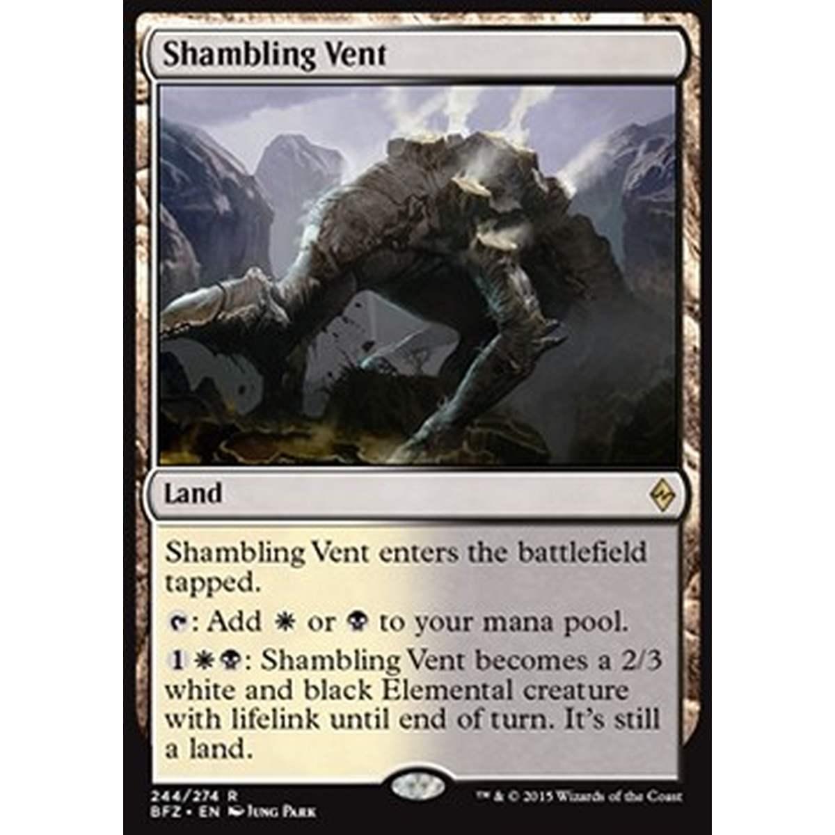 Shambling Vent - Sfiatatoio Barcollante - [BFZ] [NM] [Foil]
