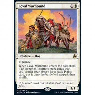 Loyal Warhound (V.1) - Segugio da Guerra Leale (V.1) - [PAFR] [NM] [Foil]