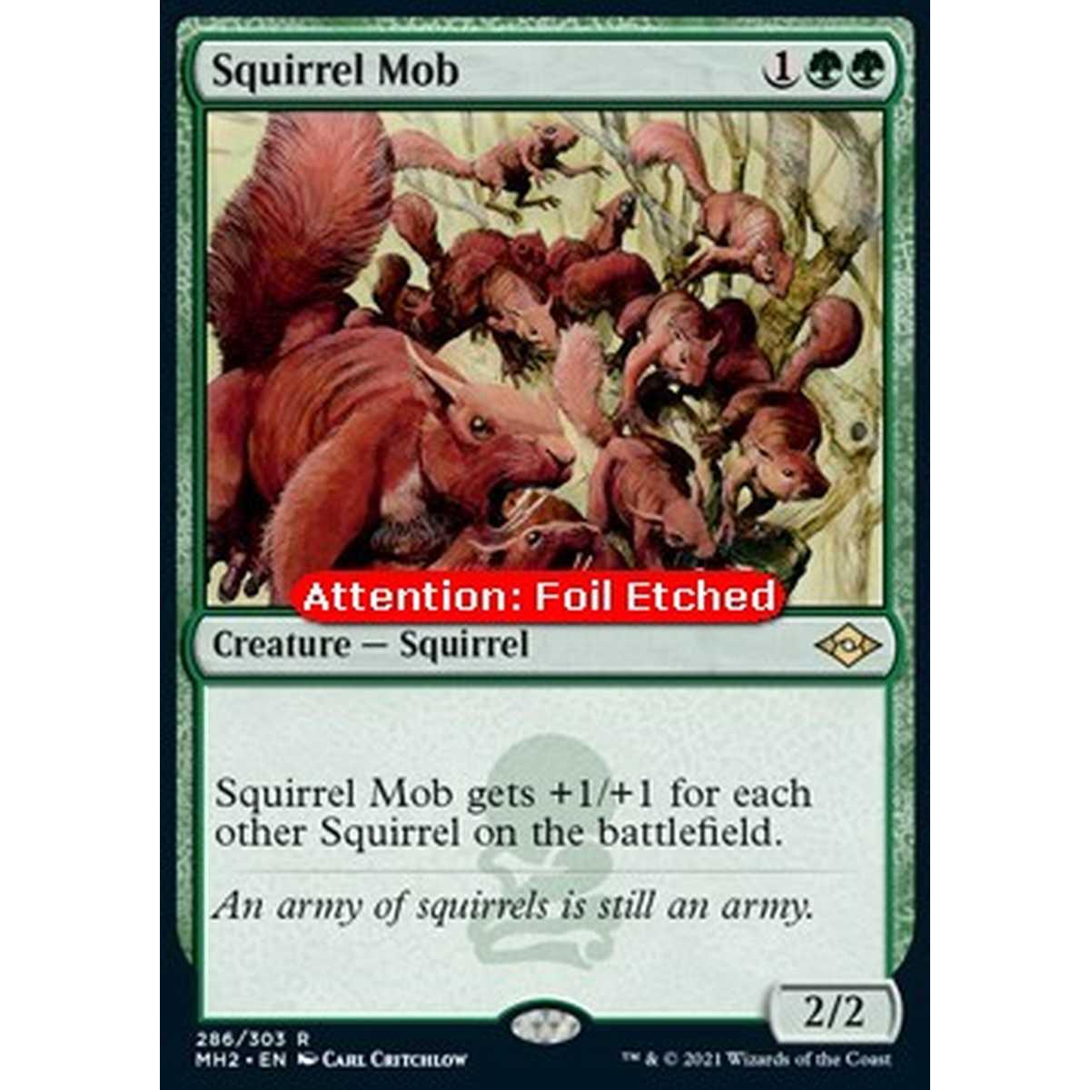 Squirrel Mob (V.2) - Squirrel Mob (V.2) - [MH2] [NM] [Foil]