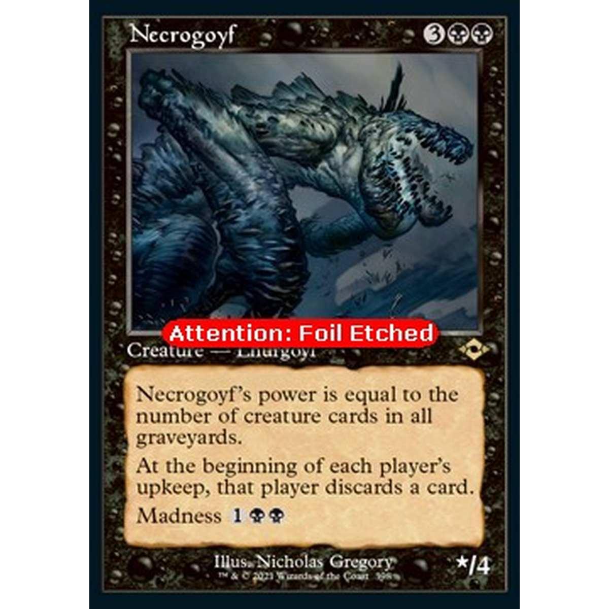 Necrogoyf (V.2) - Necrogoyf (V.2) - [XMH2] [NM] [Foil]