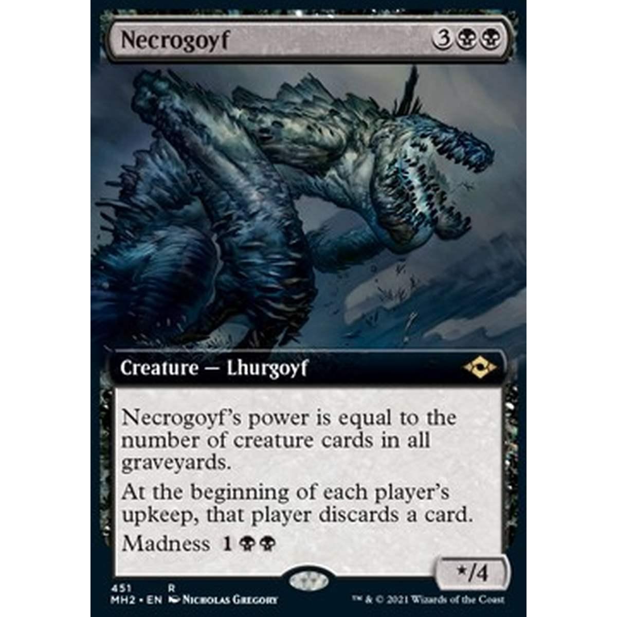Necrogoyf (V.3) - Necrogoyf (V.3) - [XMH2] [NM]