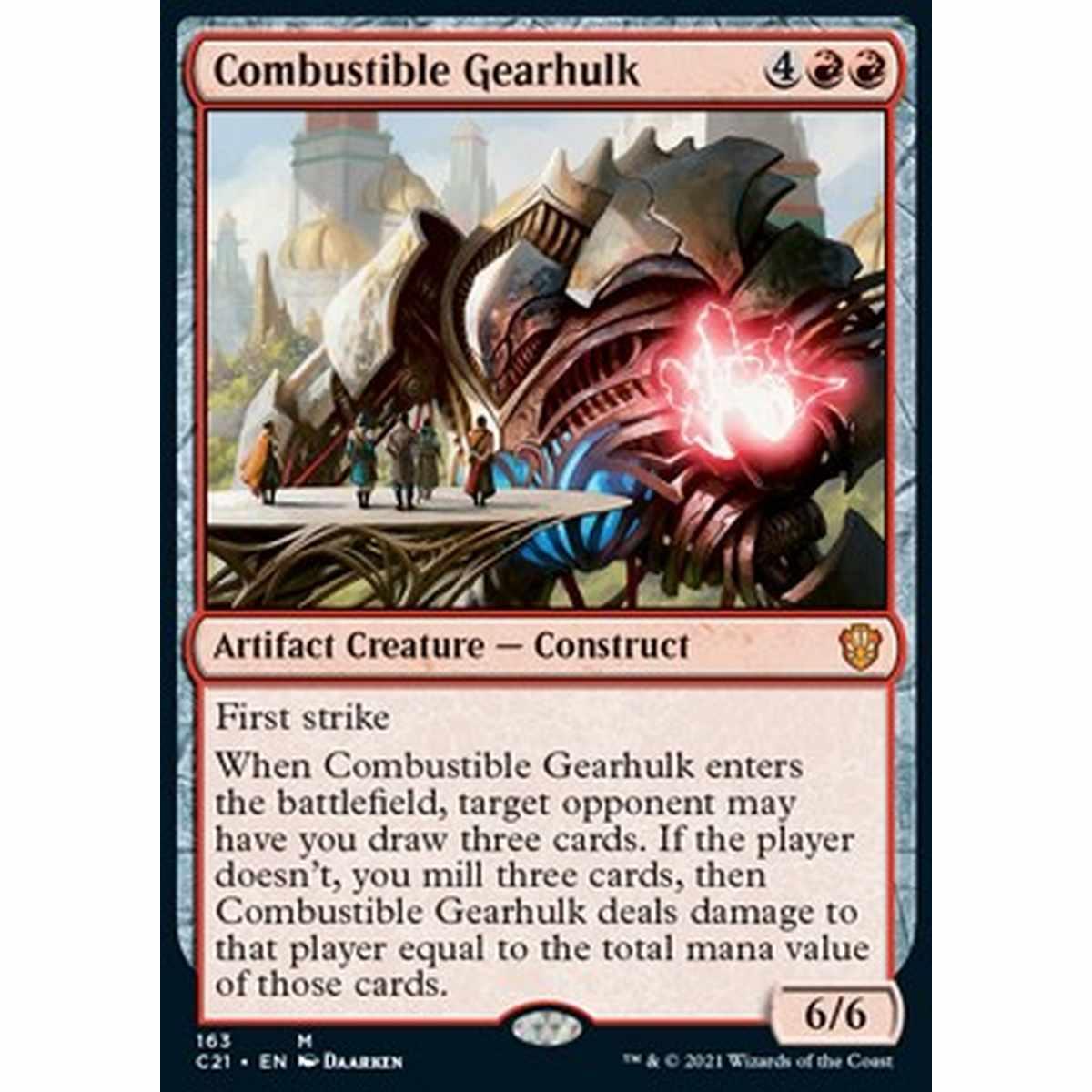 Combustible Gearhulk - Combustible Gearhulk - [C21] [NM]