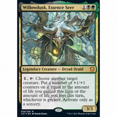 Willowdusk, Essence Seer - Willowdusk, Essence Seer - [C21] [NM] [Foil]