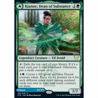 Kianne, Dean of Substance // Imbraham, Dean of Theory - Kianne, Decana della Sostanza // Imbraham, Decano della Teoria - [PSTX] [NM] [Foil]