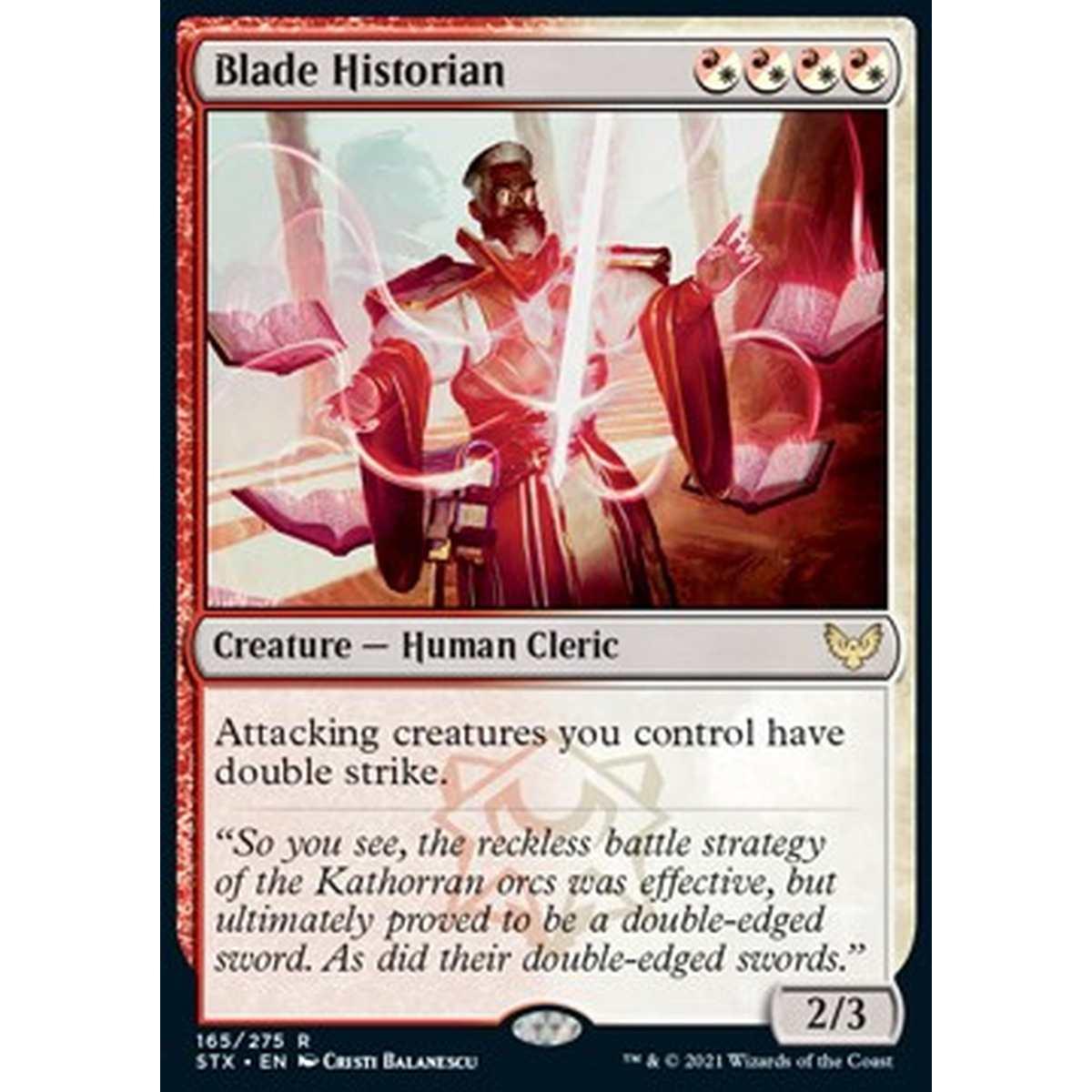 Blade Historian - Storico della Lama - [STX] [NM] [Foil]