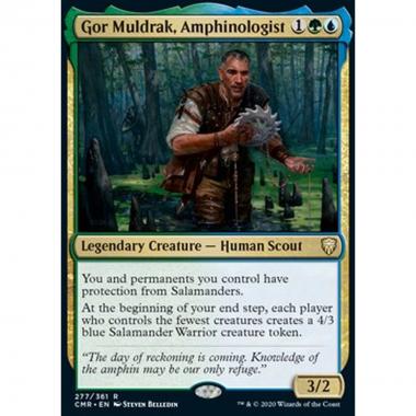 Gor Muldrak, Amphinologist - Gor Muldrak, Amphinologist - [CMR] [NM] [Foil]