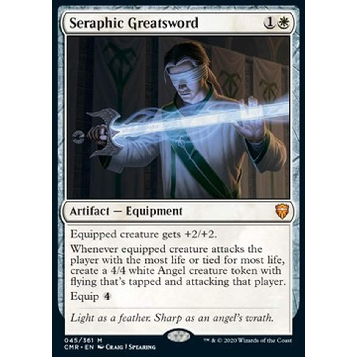 Seraphic Greatsword - Seraphic Greatsword - [CMR] [NM]