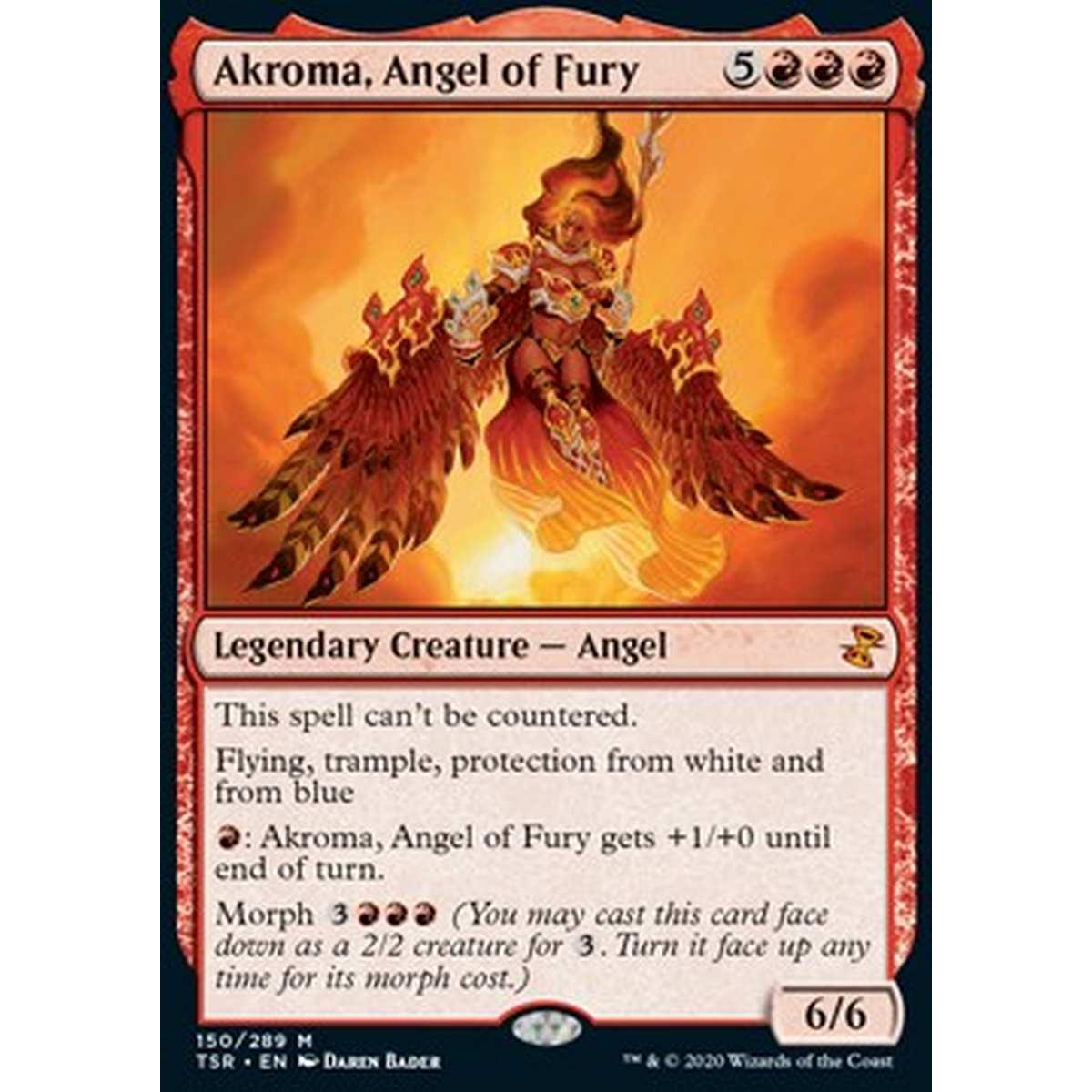 Akroma, Angel of Fury - Akroma, Angel of Fury - [TSR] [NM]