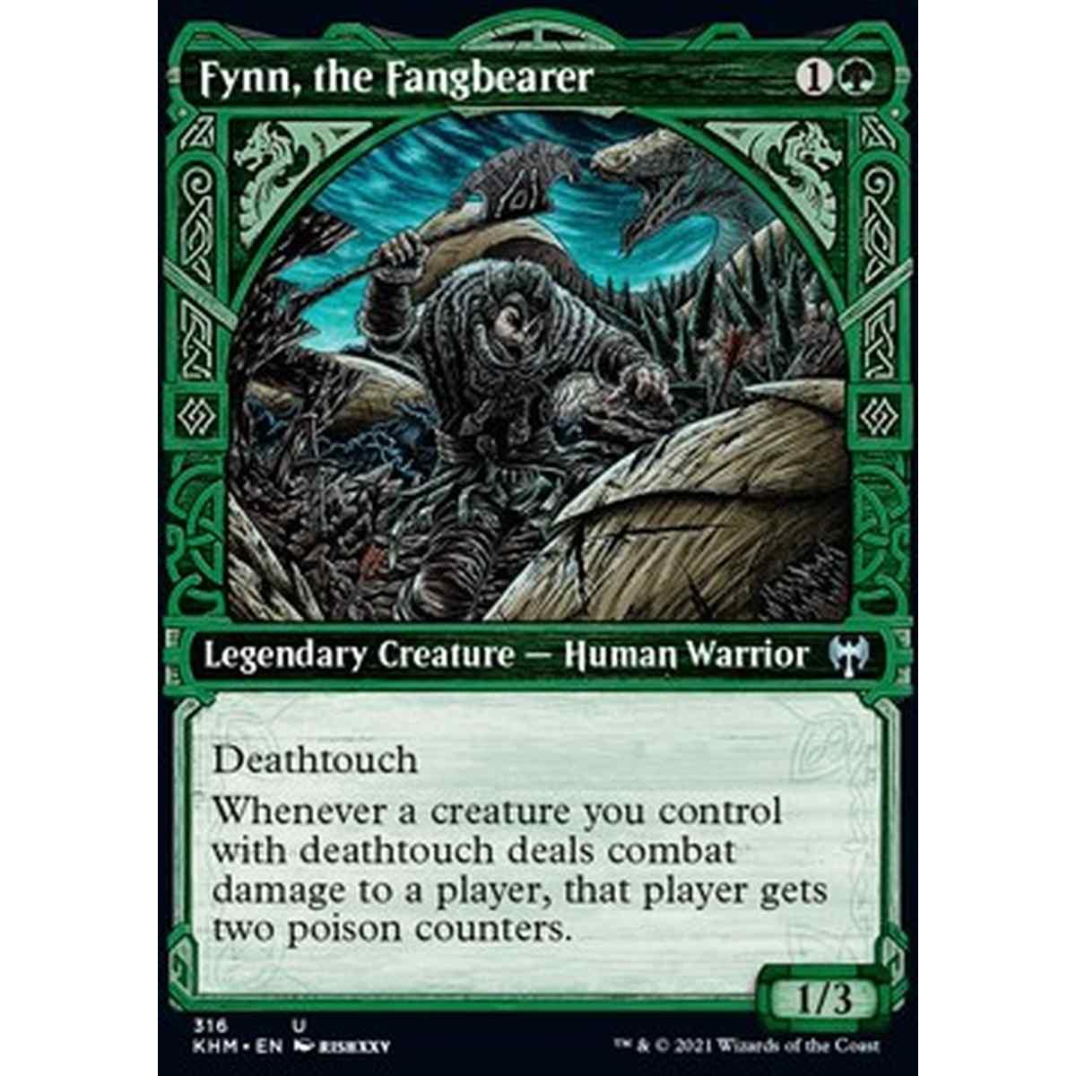 Fynn, the Fangbearer - Fynn, the Fangbearer - [XKHM] [NM] [Foil]