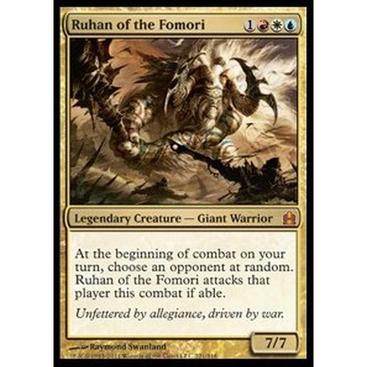Ruhan of the Fomori (V.1) - Ruhan dei Fomori (V.1) - [CMD] [NM]