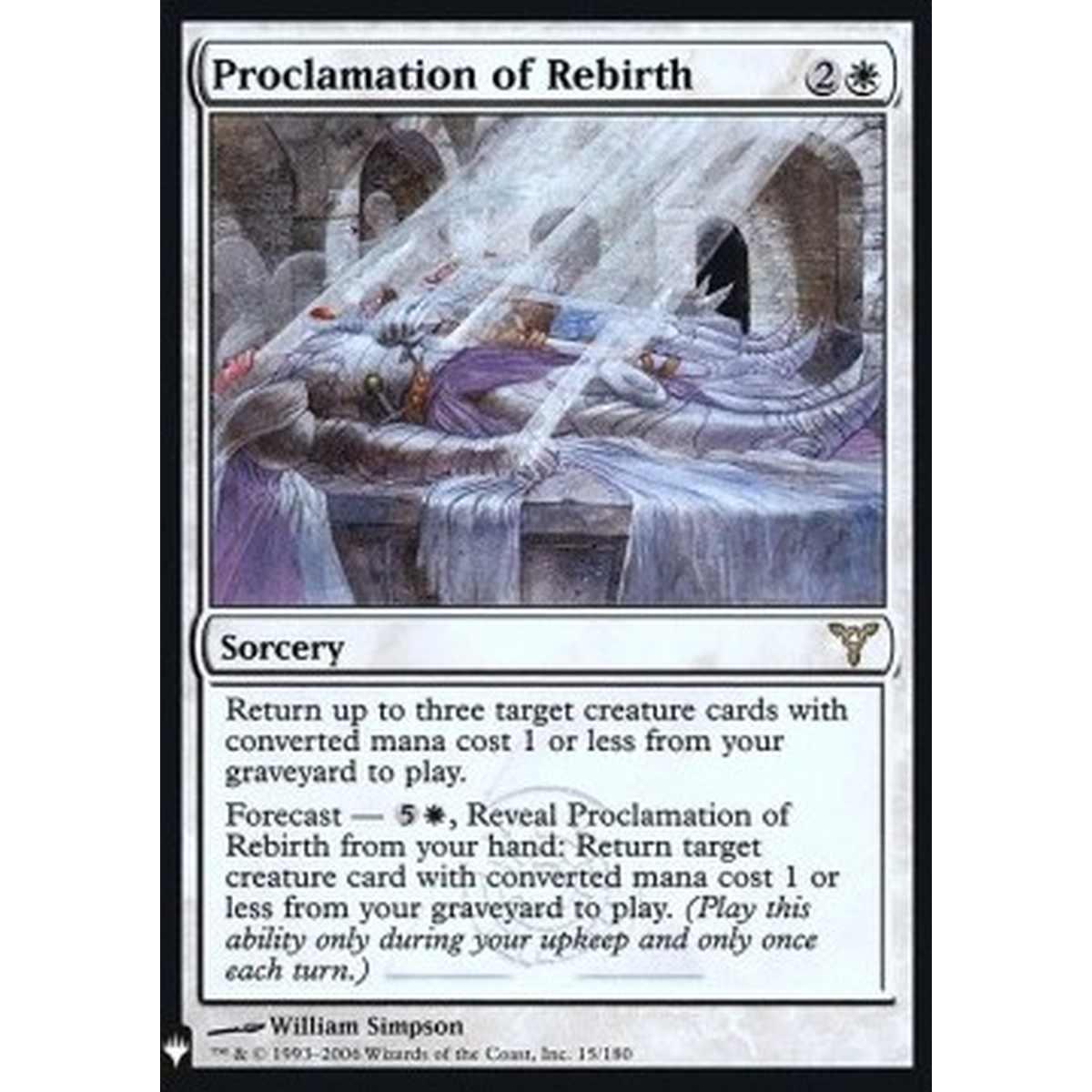 Proclamation of Rebirth - Proclamation of Rebirth - [MYS] [NM] [Foil]