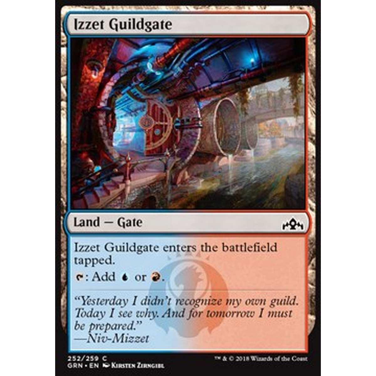 Izzet Guildgate (V.2) - Cancello della Gilda Izzet (V.2) - [GRN] [NM]