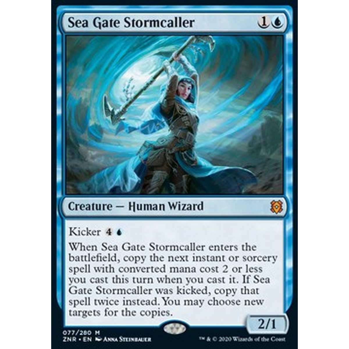 Sea Gate Stormcaller - Evocatempeste di Portale Marino - [ZNR] [NM] [Foil]