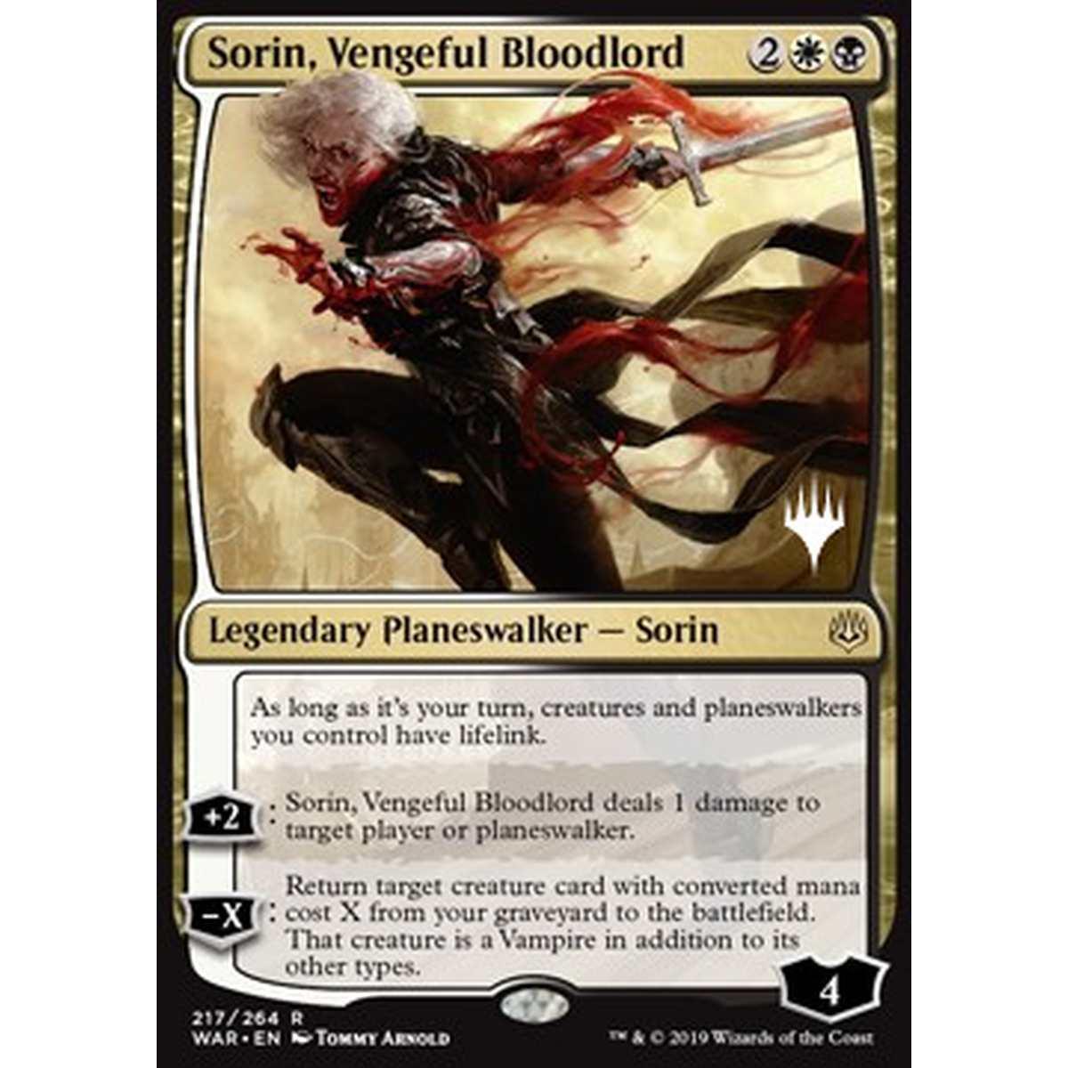 Sorin, Vengeful Bloodlord - Sorin, Signore Sanguinario Vendicativo - [PELD] [NM] [Foil]