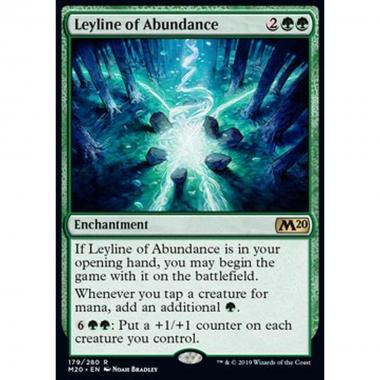Leyline of Abundance - Leyline dell'Abbondanza - [M20] [NM]