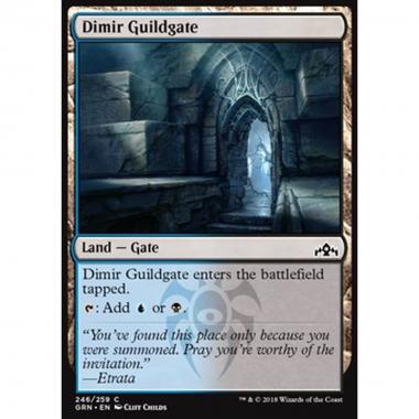 Dimir Guildgate (V.2) - Cancello della Gilda Dimir (V.2) - [GRN] [NM]