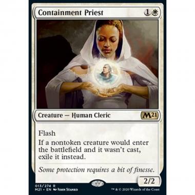 Containment Priest - Sacerdotessa del Contenimento - [M21] [NM] [Foil]