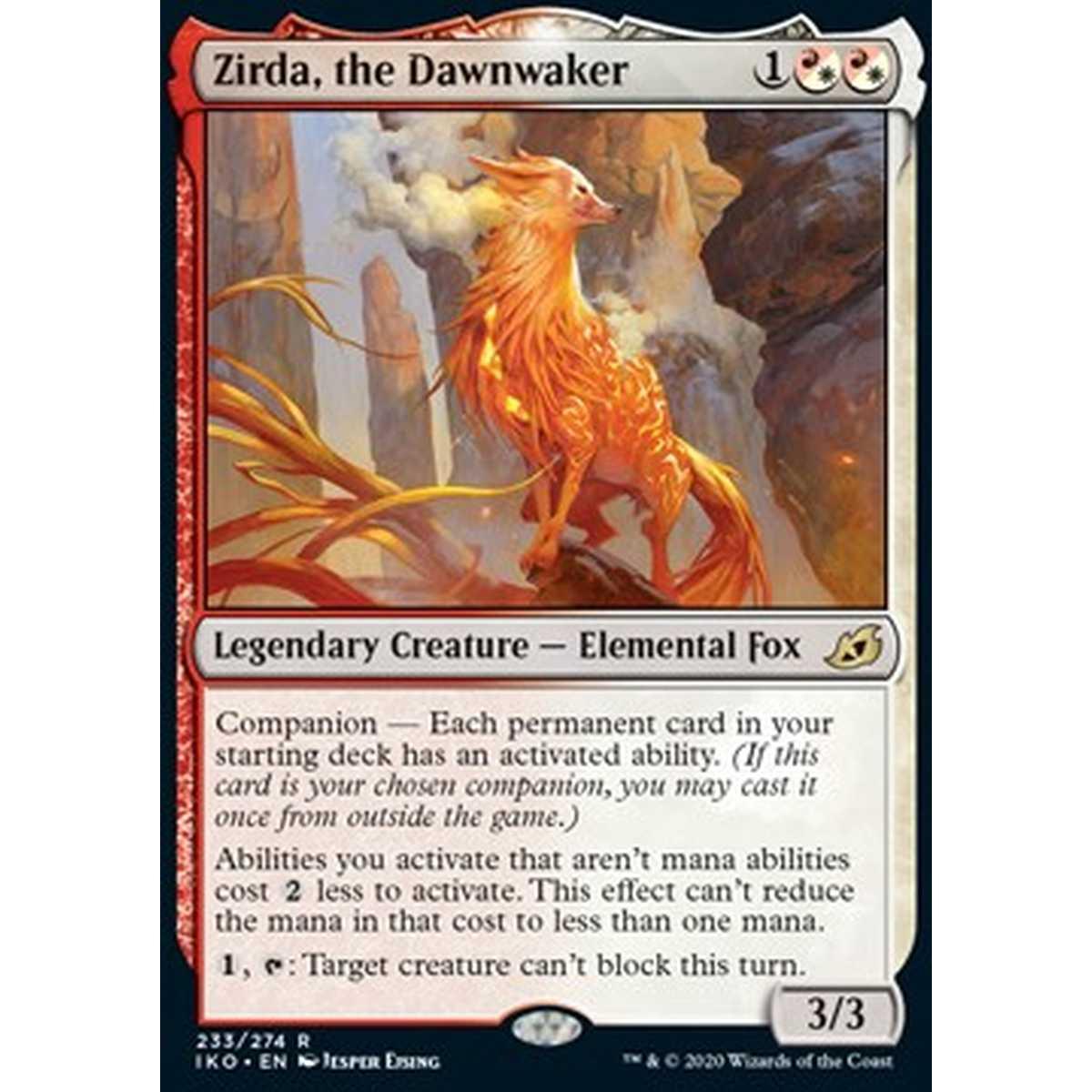 Zirda, the Dawnwaker - Zirda, il Destaurora - [IKO] [NM] [Foil]