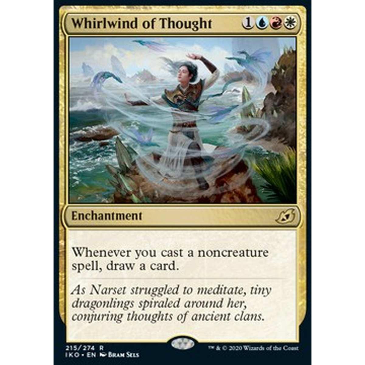 Whirlwind of Thought - Vortice di Pensiero - [IKO] [NM] [Foil]