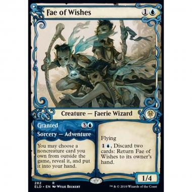 Fae of Wishes // Granted - Fate dei Desideri // Esaudito - [XELD] [NM] [Foil]