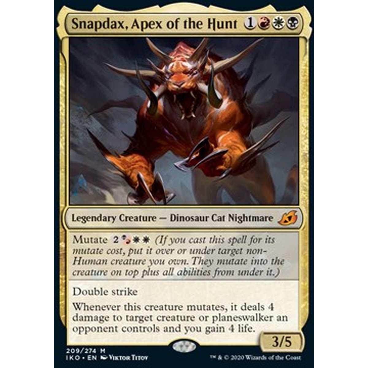 Snapdax, Apex of the Hunt - Snapdax, Alfa della Caccia - [IKO] [NM]