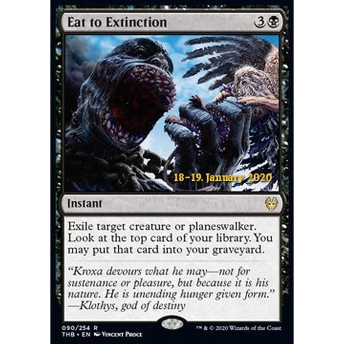 Eat to Extinction (V.2) - Divorare fino all'Estinzione (V.2) - [PTHB] [NM] [Foil]