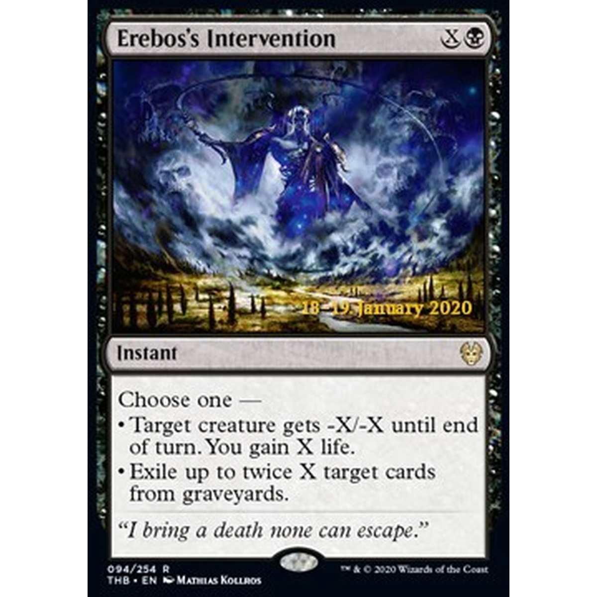 Erebos's Intervention (V.2) - Intervento di Erebos (V.2) - [PTHB] [NM] [Foil]