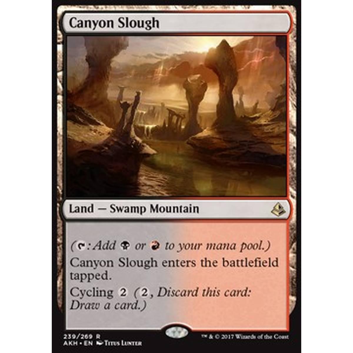 Canyon Slough - Acquitrino del Canyon - [AKH] [NM]